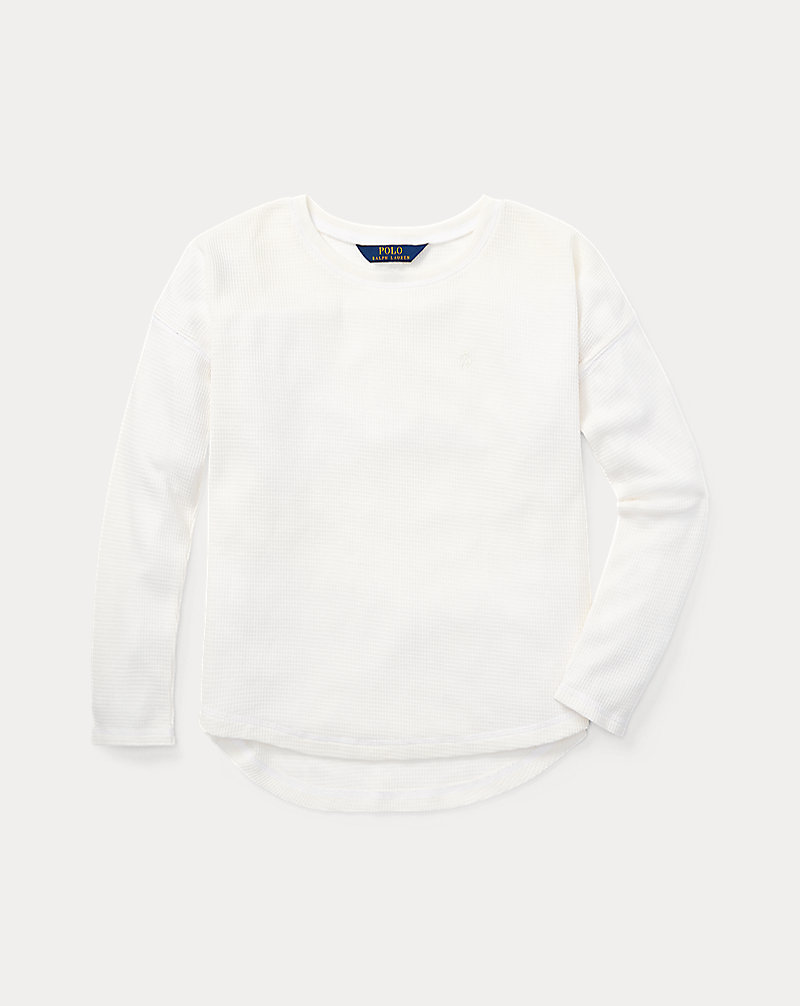 Waffle-Knit Top GIRLS 7-14 YEARS 1