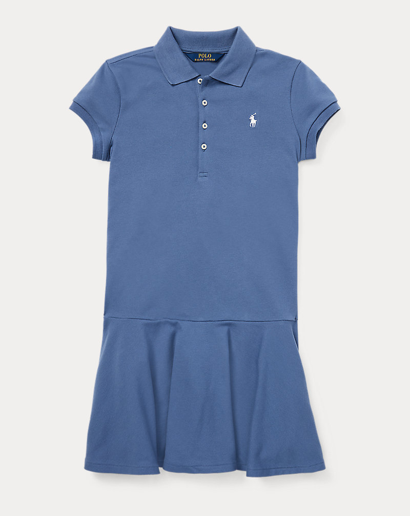 Short-Sleeve Polo Dress Girls 7-16 1