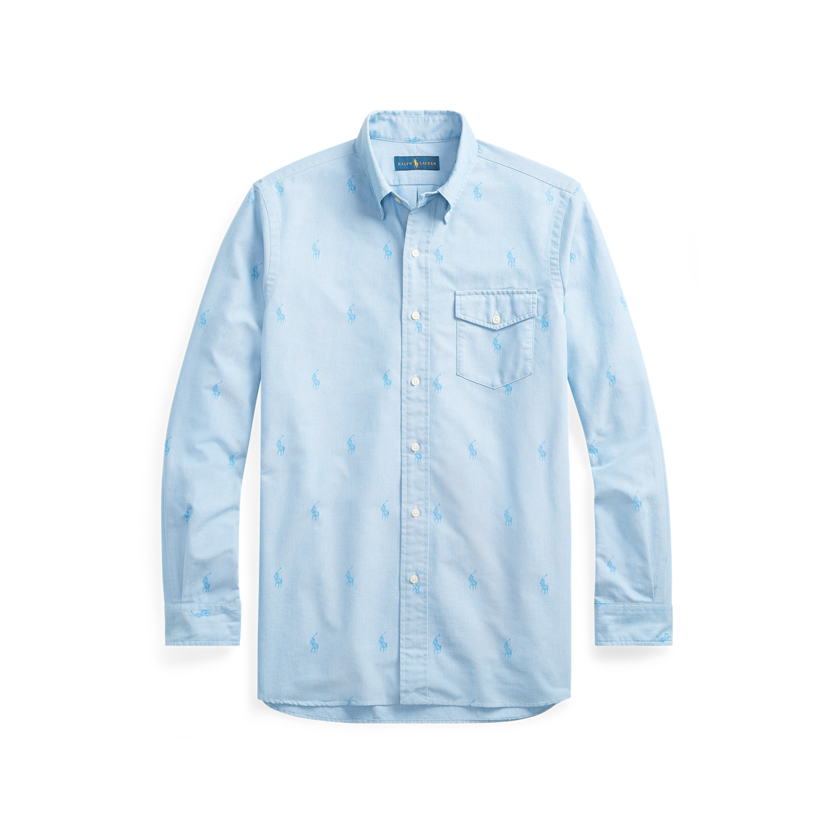 Ralph lauren allover pony shirt top