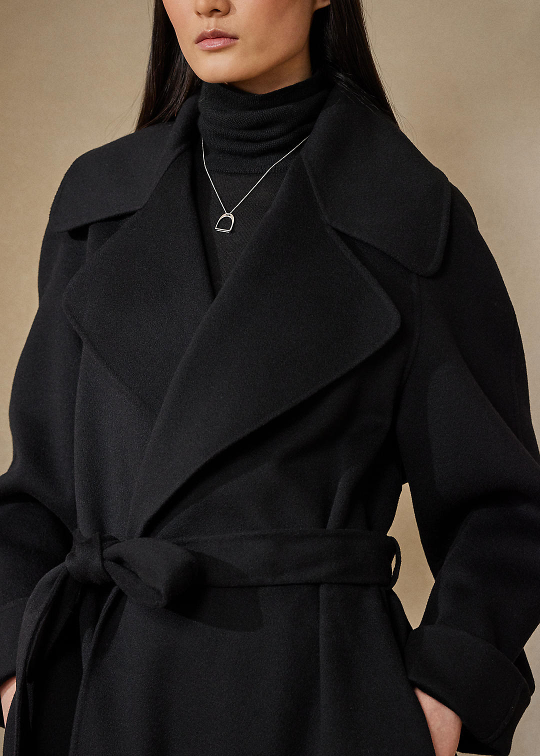 Ralph Lauren Collection Leonarda Wrap Coat 5