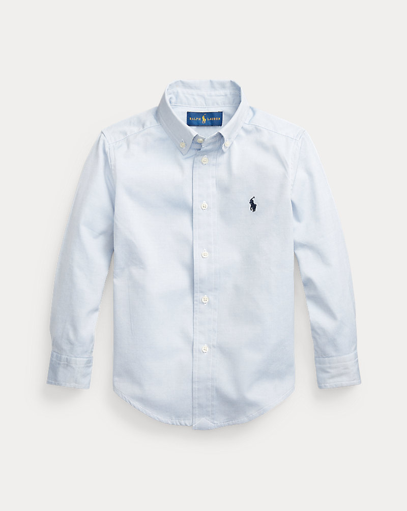 Camisa Oxford de algodón Custom Fit NIÑOS 1.5-6 AÑOS 1