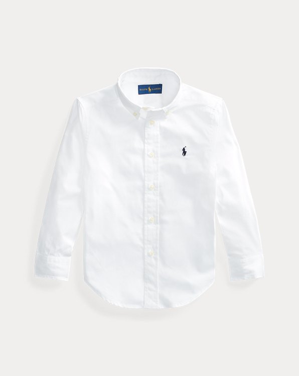 Camisa Oxford em algodão Custom Fit