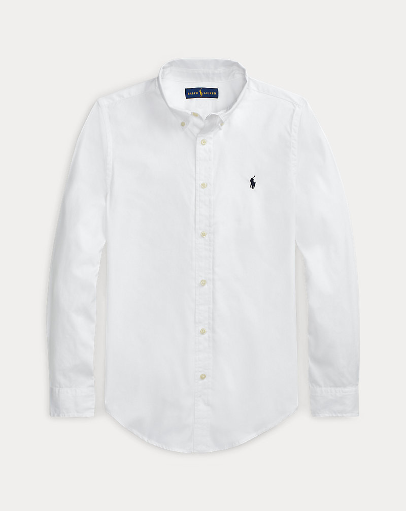 Custom Fit Cotton Oxford Shirt BOYS 6-14 YEARS 1