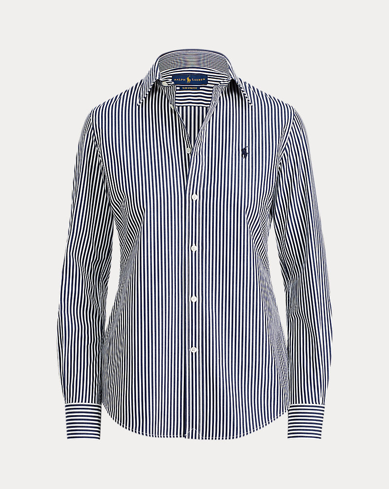 Striped Stretch Slim Fit Shirt Polo Ralph Lauren 1