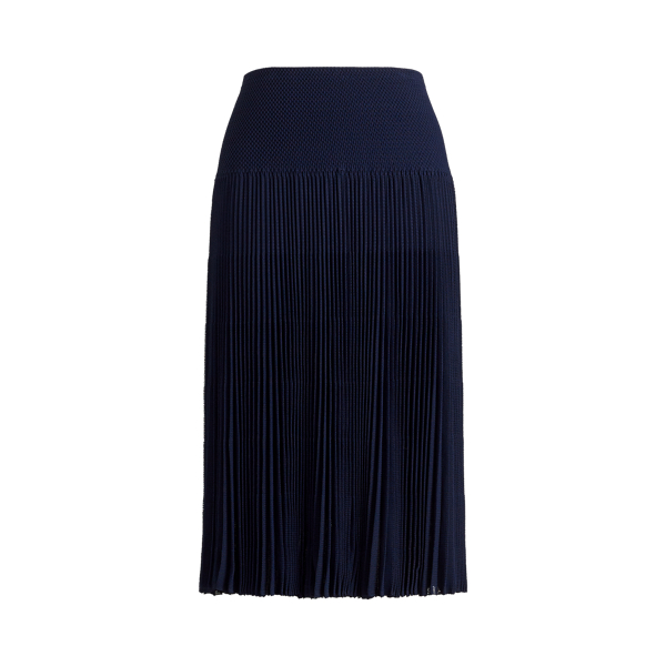 Pleated Crepe Skirt Ralph Lauren Collection 1