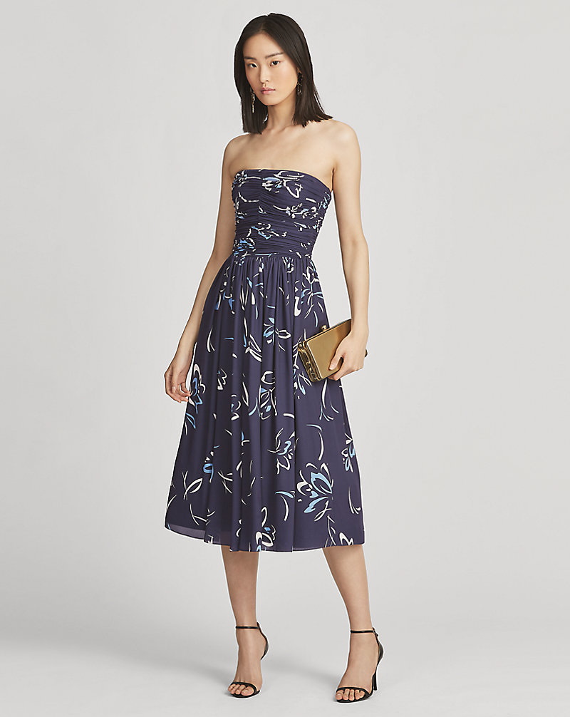 Carren Silk Dress Ralph Lauren Collection 1