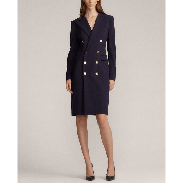 Ralph Lauren Collection Wellesly Wool-Blend Dress 1
