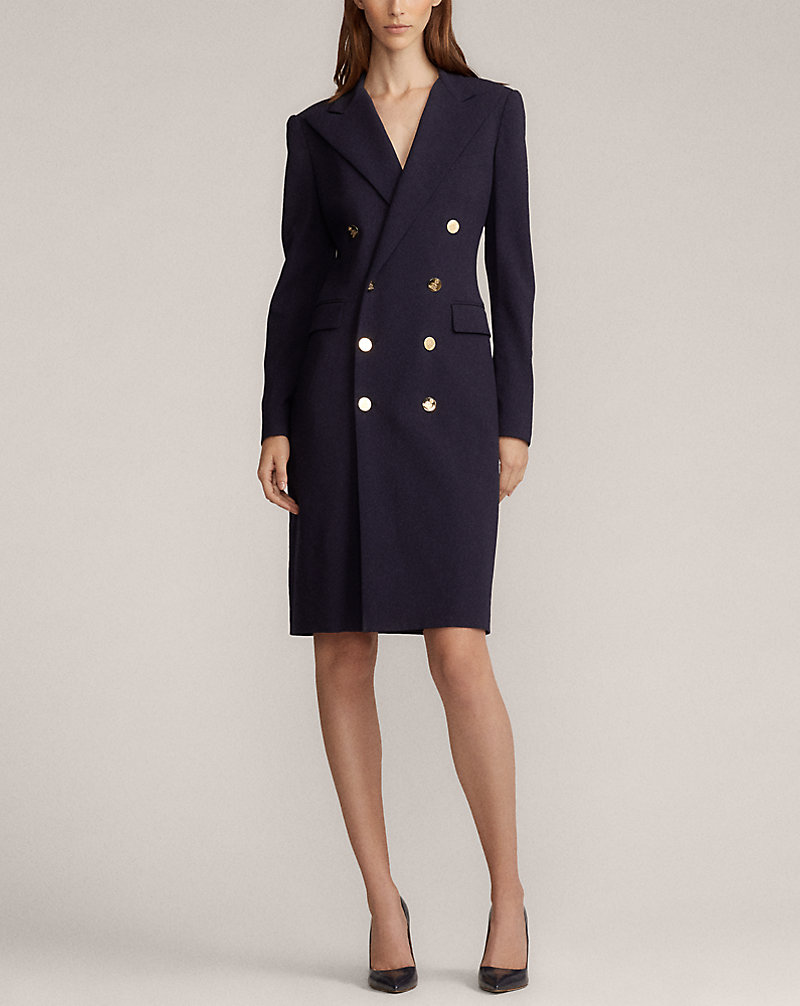 Wellesly Wool-Blend Dress Ralph Lauren Collection 1