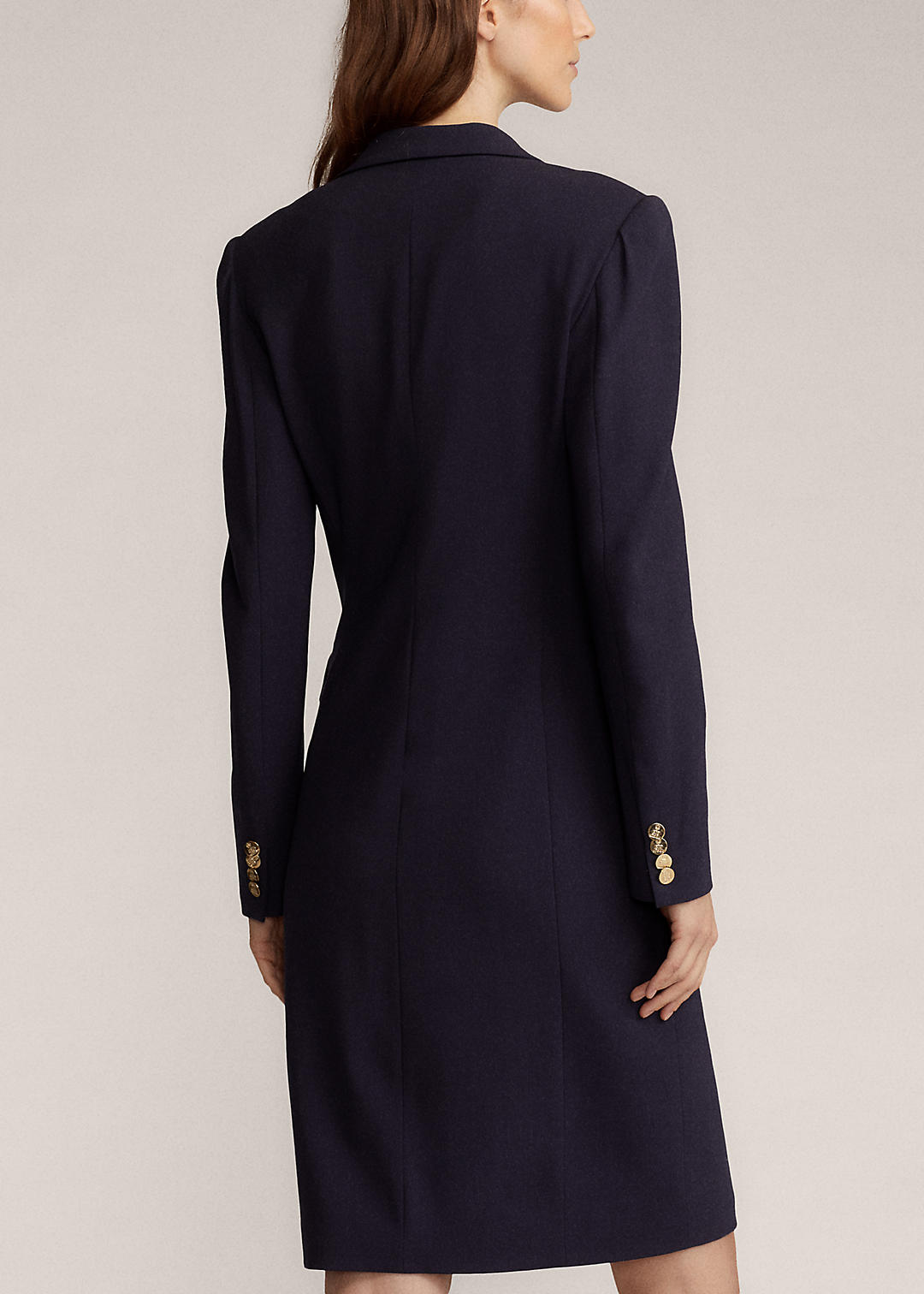 Ralph Lauren Collection Wellesly Wool-Blend Dress 5
