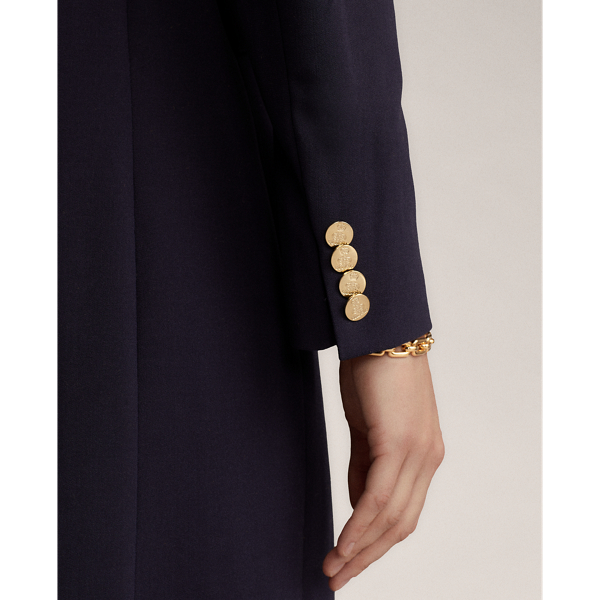 Ralph Lauren Collection Wellesly Wool-Blend Dress 6