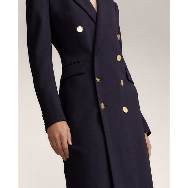 Ralph Lauren Collection Wellesly Wool-Blend Dress 7