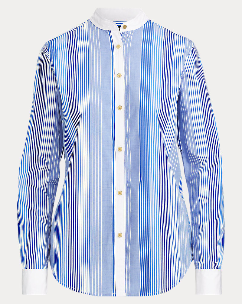 Striped Button-Down Shirt Lauren 1