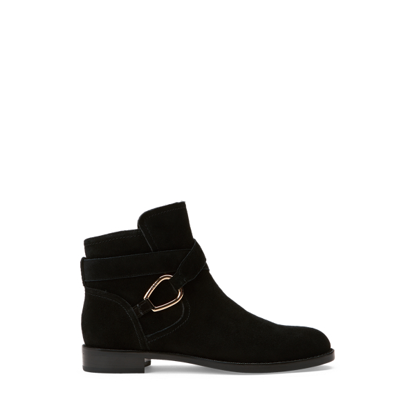 Hermione Suede Bootie for Women Ralph Lauren UK