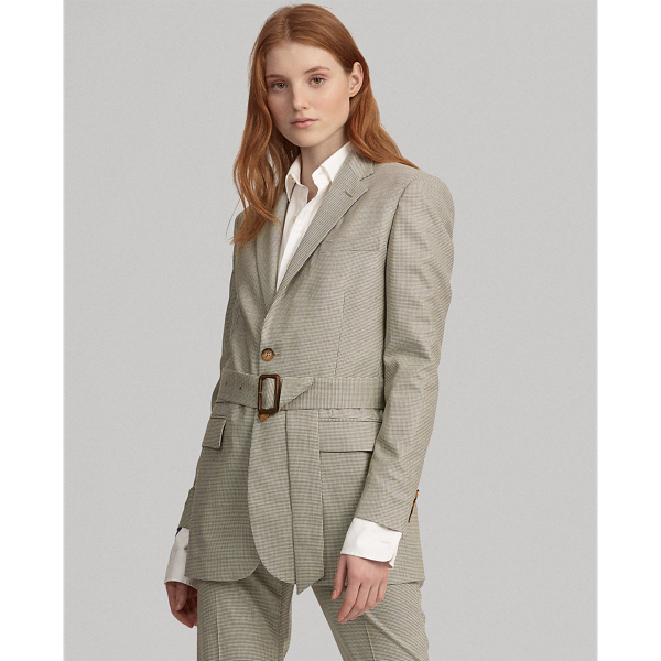Belted Wool Blazer for Women Ralph Lauren BR