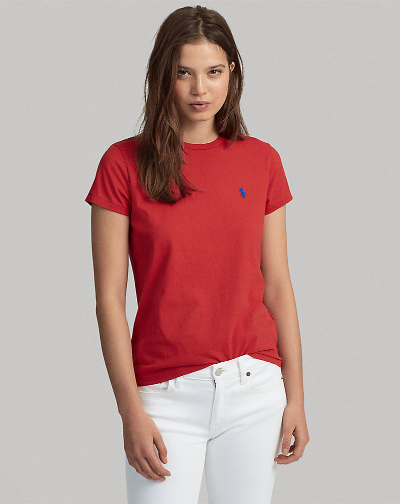 Cotton Crewneck T-Shirt Polo Ralph Lauren 1