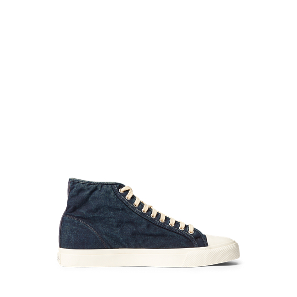 Mayport Indigo Canvas Trainer RRL 1