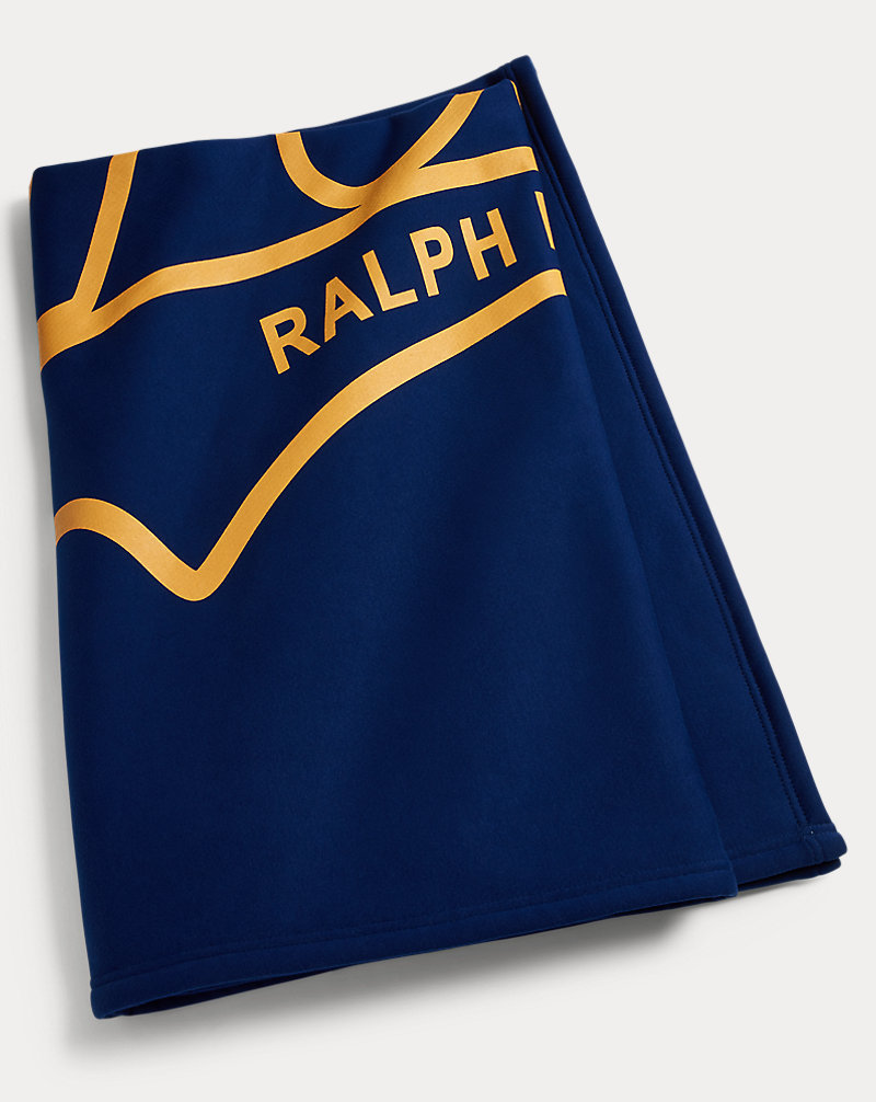 Pennant Fleece Throw Blanket Polo Ralph Lauren Home 1