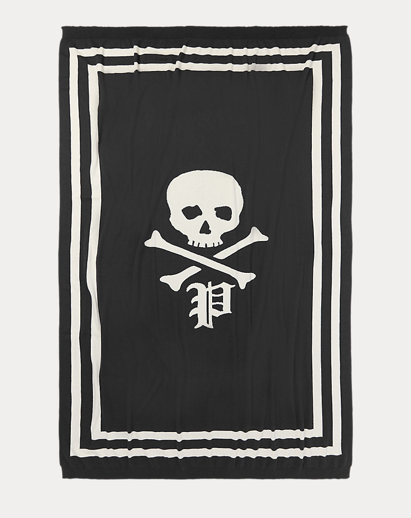 Skull-and-Bones Throw Blanket Polo Ralph Lauren Home 1