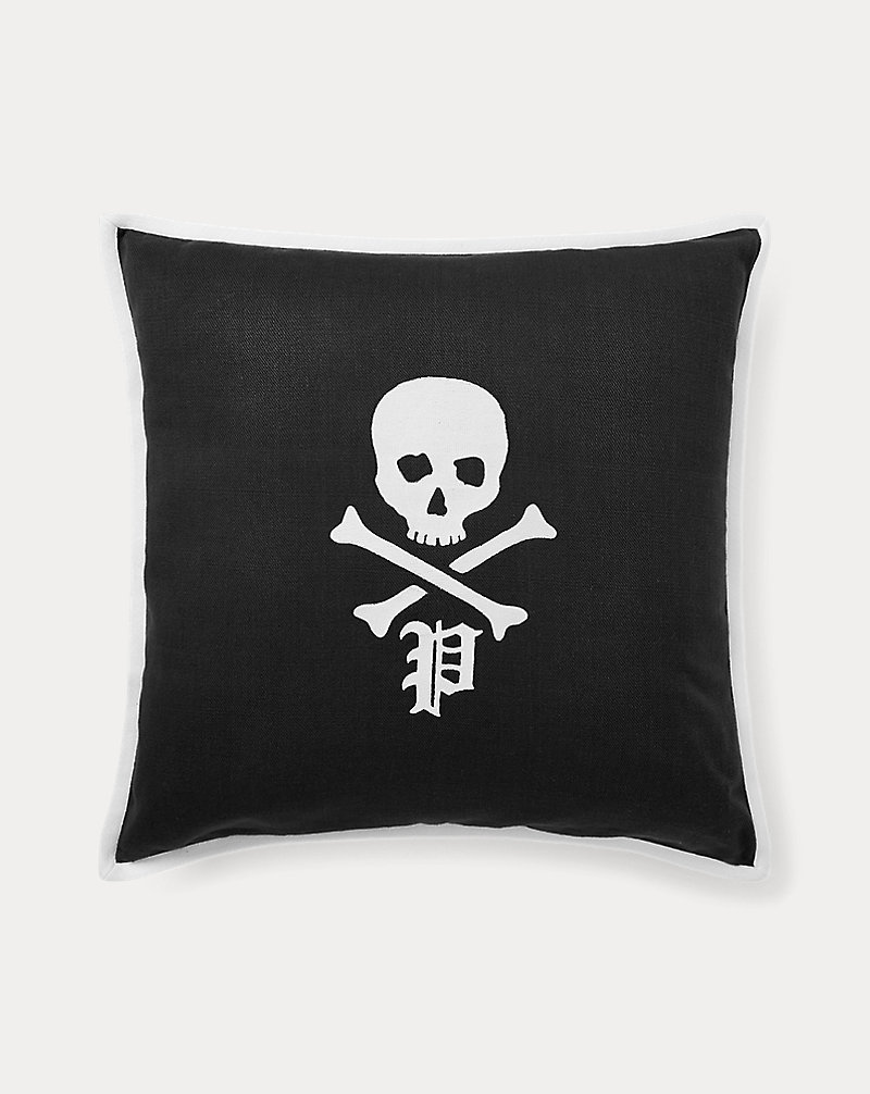 Skull-and-Bones Throw Pillow Polo Ralph Lauren Home 1