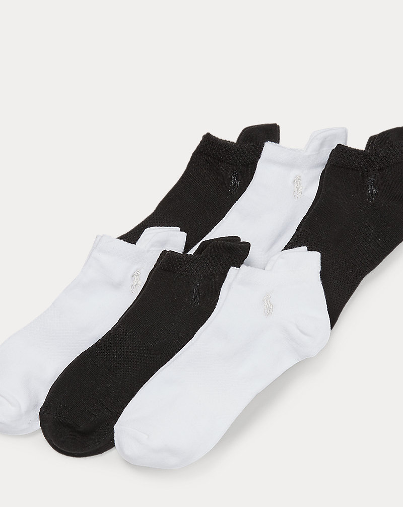Flat-Knit Low-Cut Sock 6-Pack Polo Ralph Lauren 1
