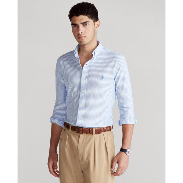 Standard Fit Knit Oxford Shirt Polo Ralph Lauren 1