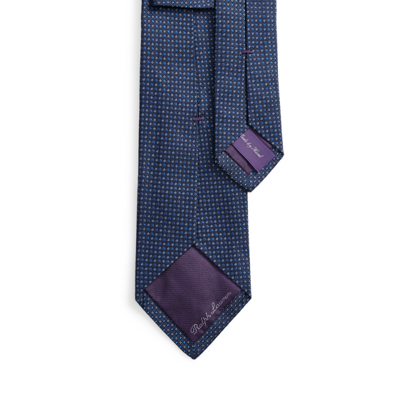 Purple Label Patterned Silk Tie 2