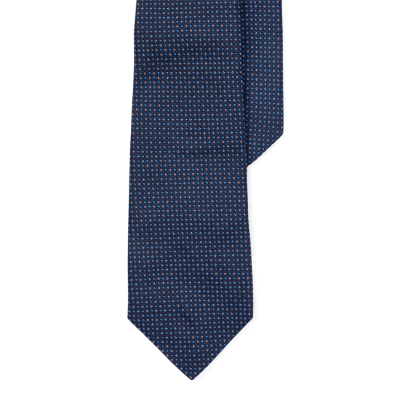 Purple Label Patterned Silk Tie 4