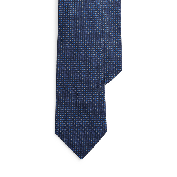 Purple Label Patterned Silk Tie 1