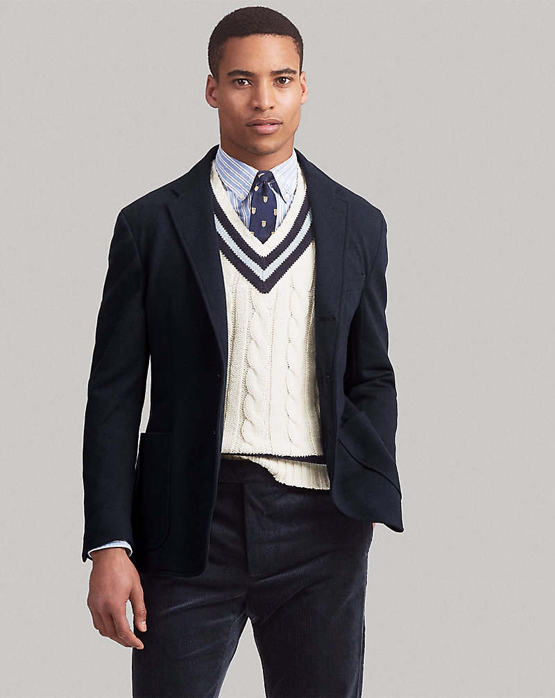 Morgan Knit Suit Jacket Polo Ralph Lauren 1