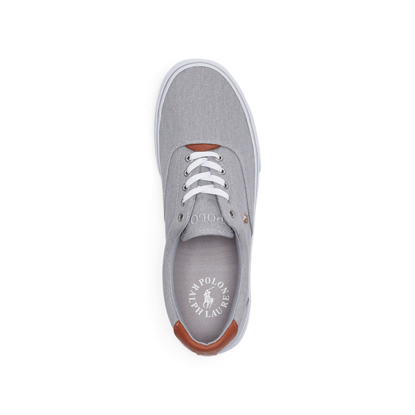 Thorton Washed Twill Sneaker for Men Ralph Lauren PA