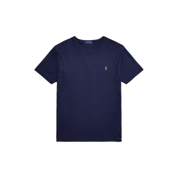 Custom Slim Fit Soft Cotton T-Shirt | Ralph Lauren UK
