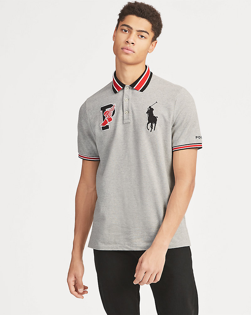 Classic Fit P-Wing Mesh Polo Polo Ralph Lauren 1