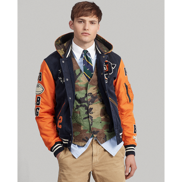 Camo Cotton Canvas Vest for Men Ralph Lauren IE
