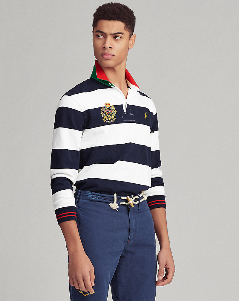 Classic Fit Striped Rugby Polo Ralph Lauren 1