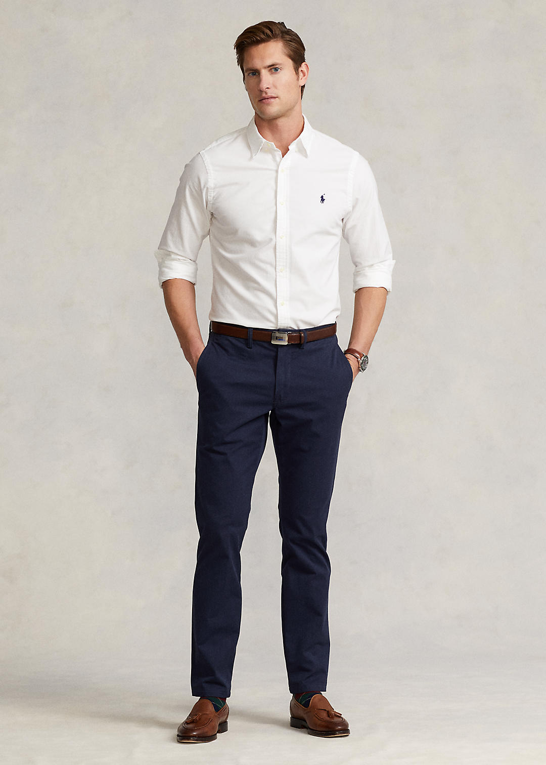 Polo Ralph Lauren Slim Fit Garment-Dyed Oxford Shirt 3