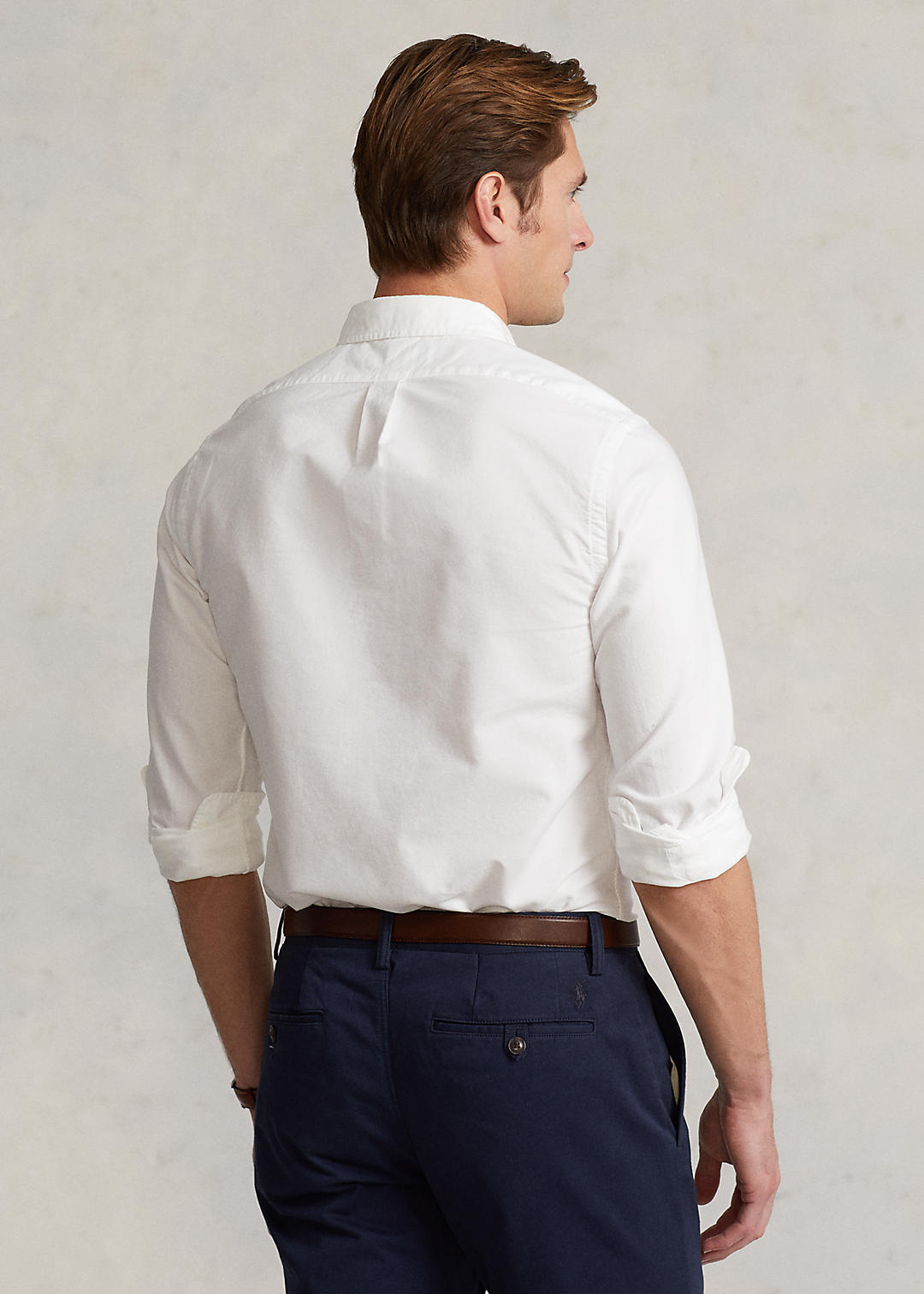 Polo Ralph Lauren Slim Fit Garment-Dyed Oxford Shirt 5