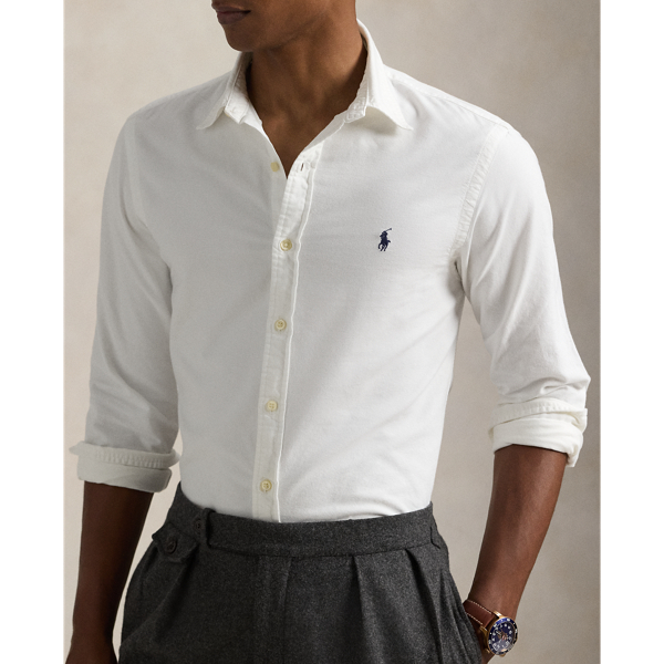 Polo Ralph Lauren Slim Fit Garment-Dyed Oxford Shirt 6