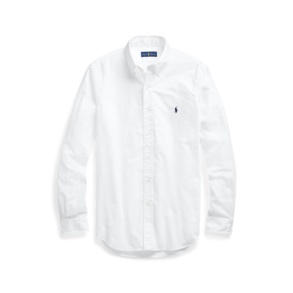 Slim Fit Garment-Dyed Oxford Shirt