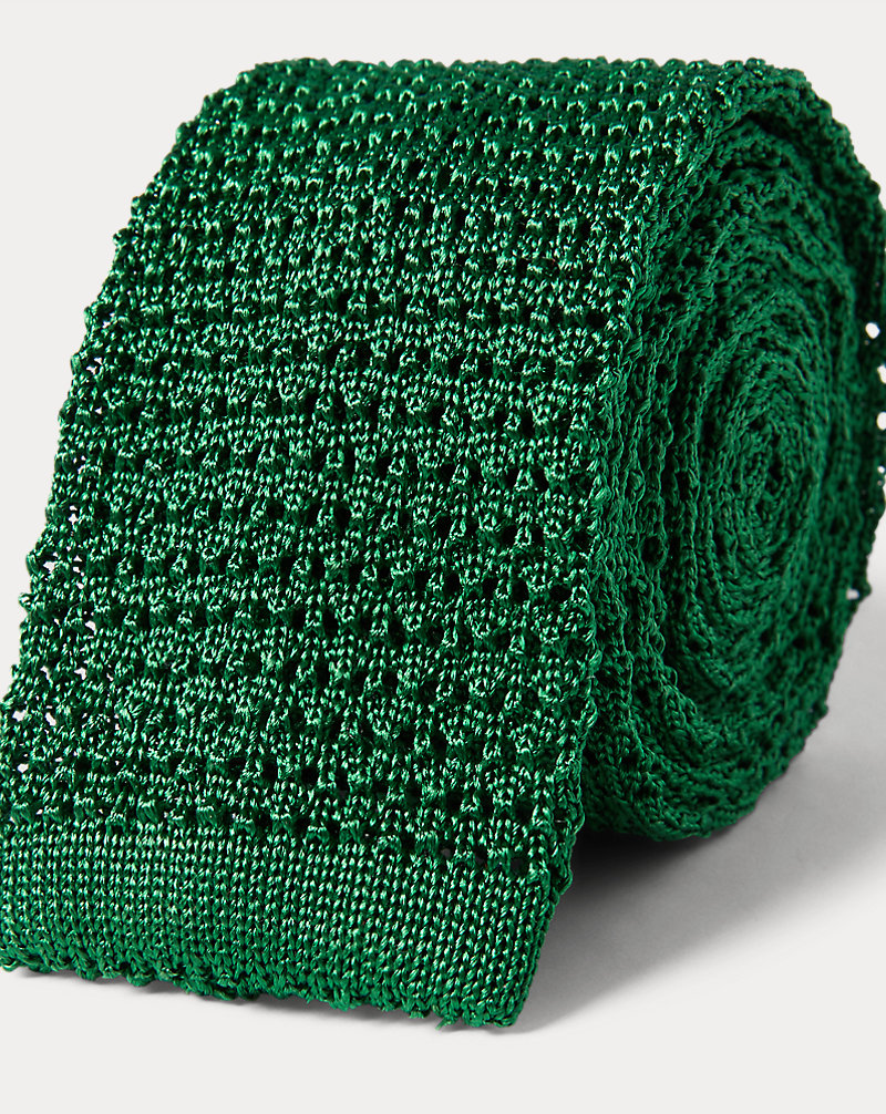 Knit Silk Narrow Tie Polo Ralph Lauren 1