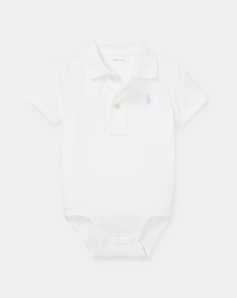 Soft Cotton Polo Bodysuit Baby Boy 1