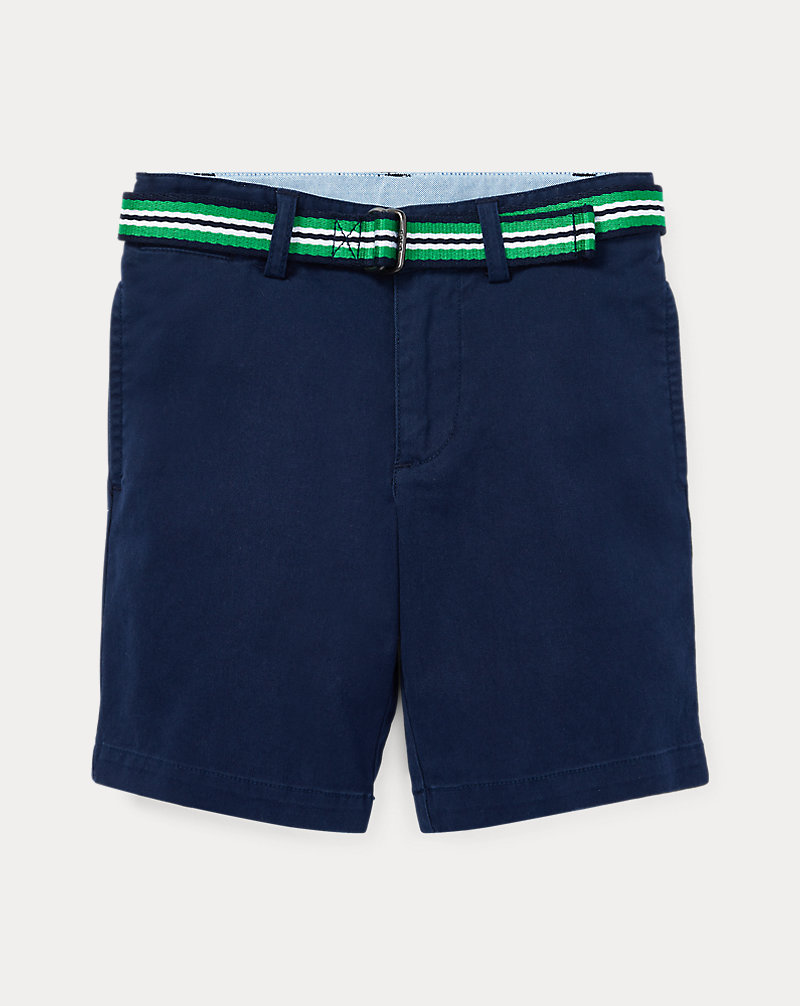 Slim Fit Belted Stretch Short BOYS 1.5-6 YEARS 1