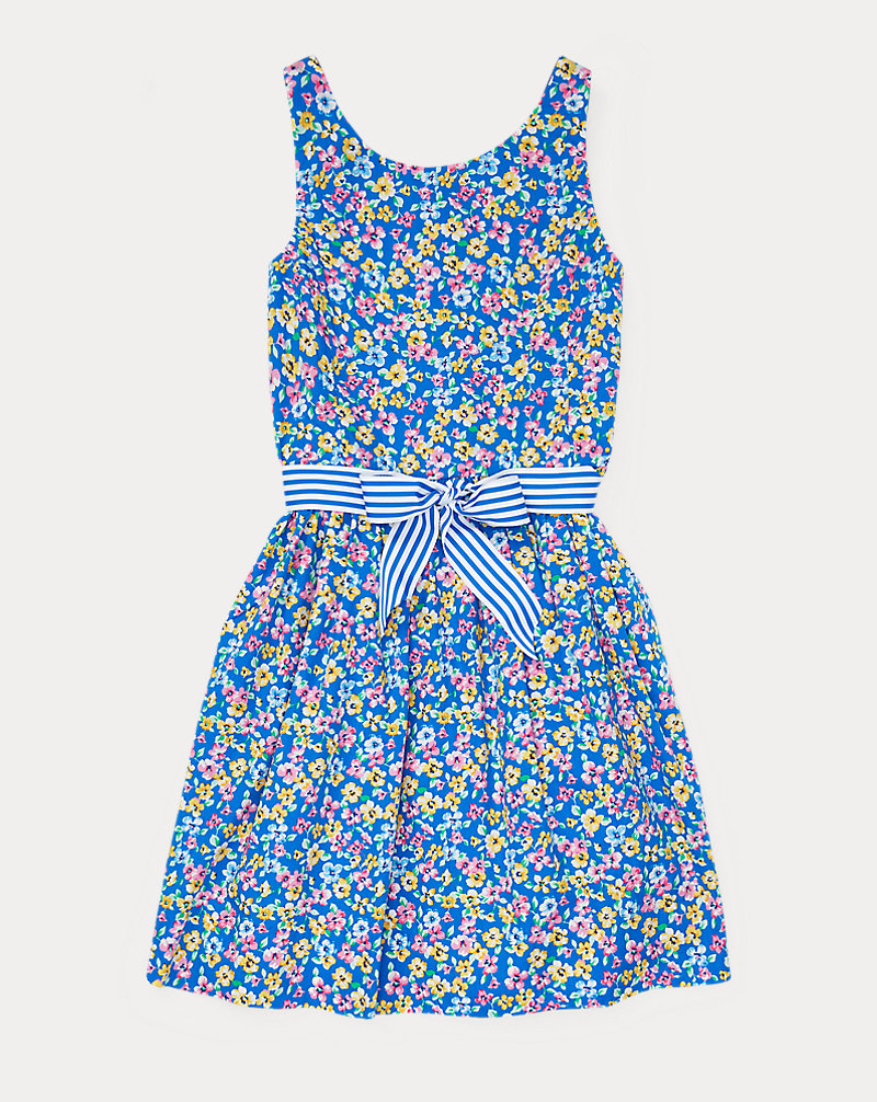 Floral Fit-and-Flare Dress GIRLS 7-14 YEARS 1