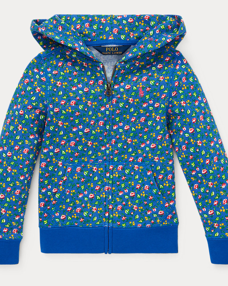 Floral Cotton Terry Hoodie GIRLS 1.5-6.5 YEARS 1