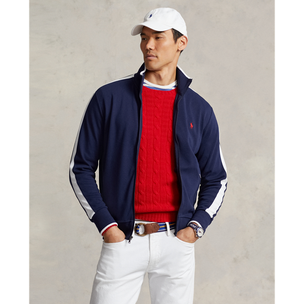Shop Polo Ralph Lauren Fleece Full Zip Hoodie 710813297012-RED