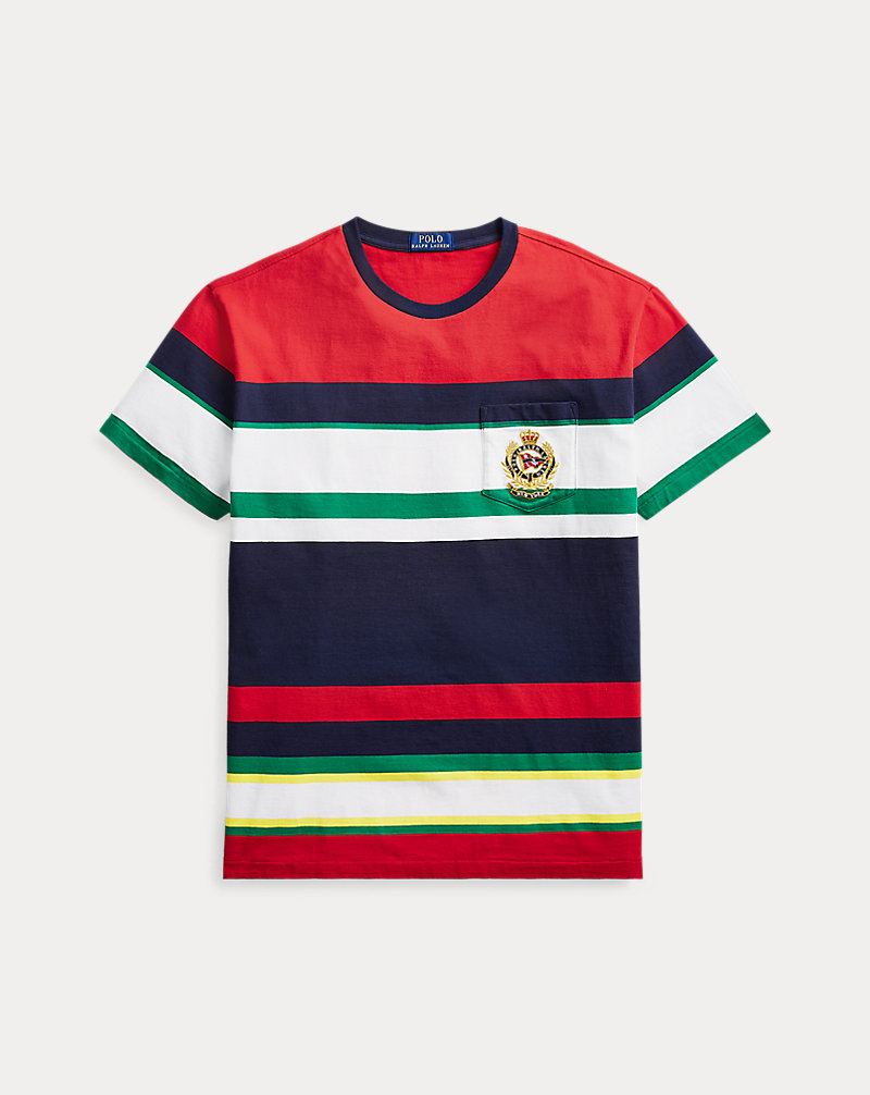 Classic Fit Striped Pocket Tee Polo Ralph Lauren 1