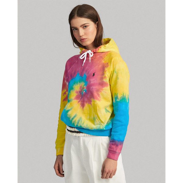 Shrunken Fit Tie-Dye Hoodie Polo Ralph Lauren 1