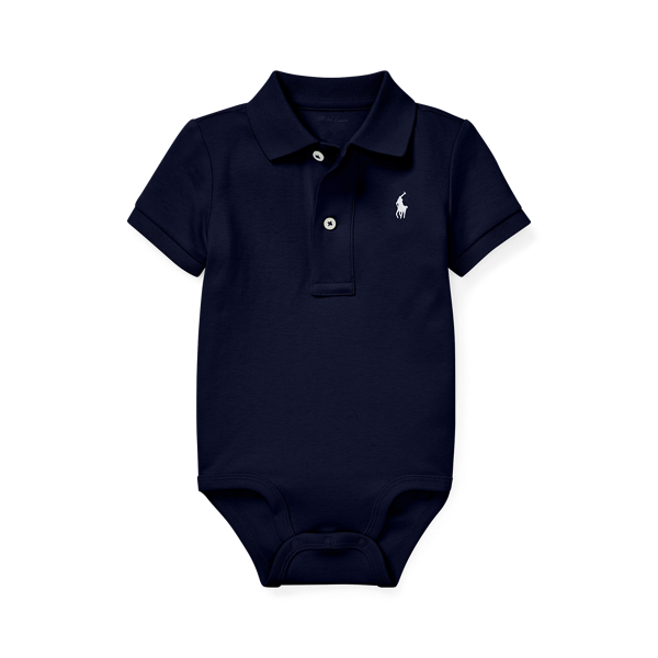 Soft Cotton Polo Bodysuit Baby Boy 1