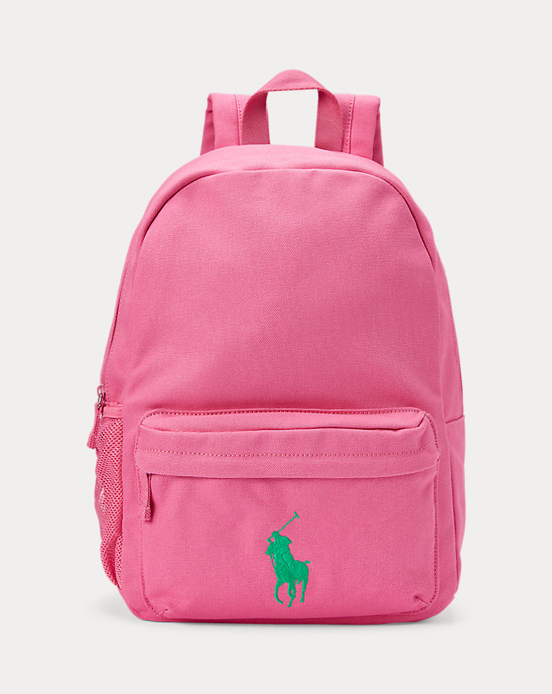 Big Pony Canvas Backpack Girls 1