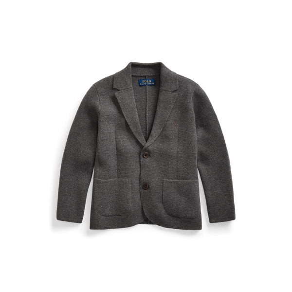 Boys 2-7 Cotton Notch-Lapel Cardigan 1