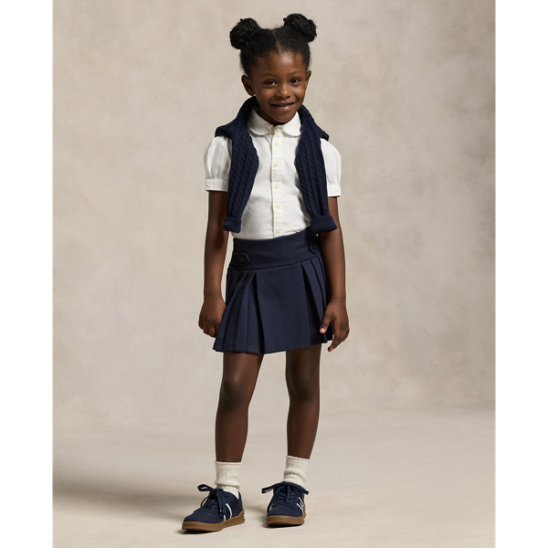 Girls 2-6x Pleated Ponte Skort 1
